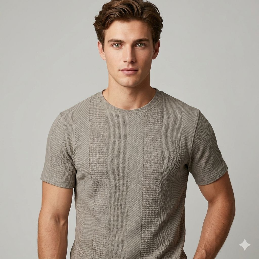 POLERA JOHNNY COTTON BLACK- COLOR MARRÓN