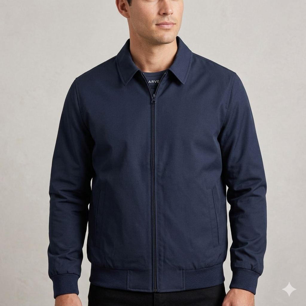 CHAMARRA CARVEN - COLOR NAVY