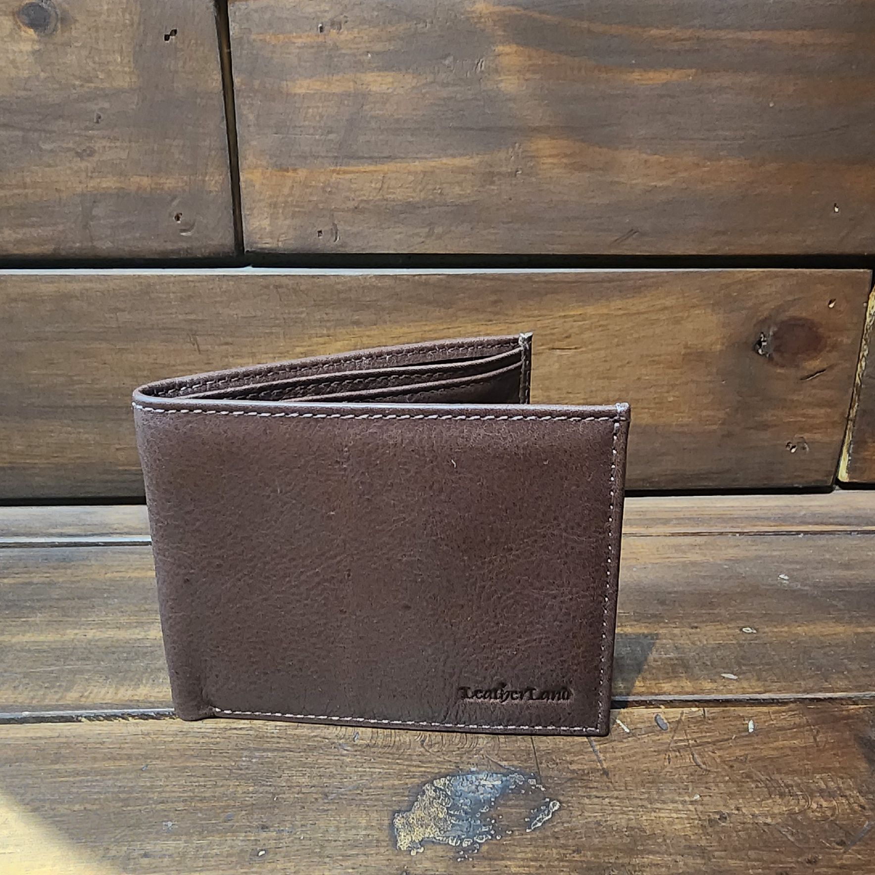 BILLETERA LEATHER LAND-MONEDERO INTERIOR