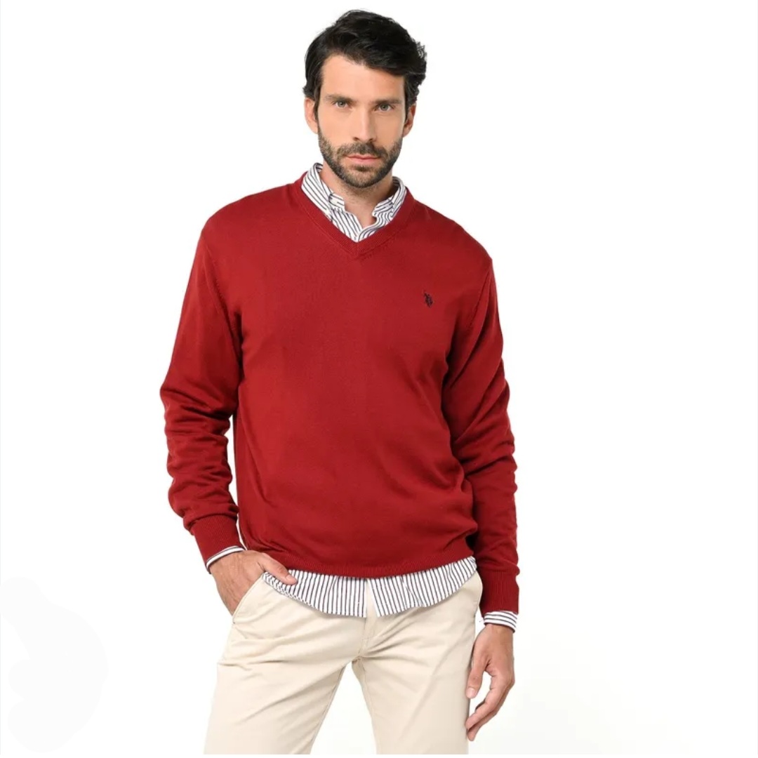 CHOMPA US POLO ASSN-COLOR RED