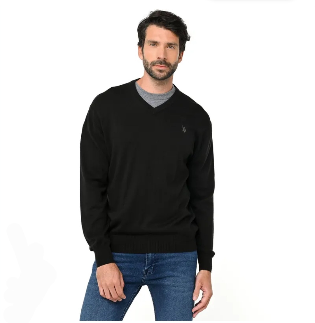 CHOMPA US POLO ASSN-COLOR BLACK