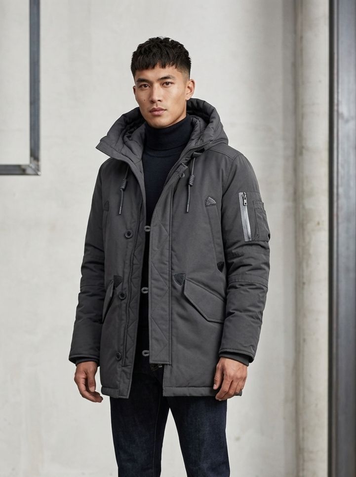 JACKET OSCAR DE LA RENTA COLOR CHARCOAL