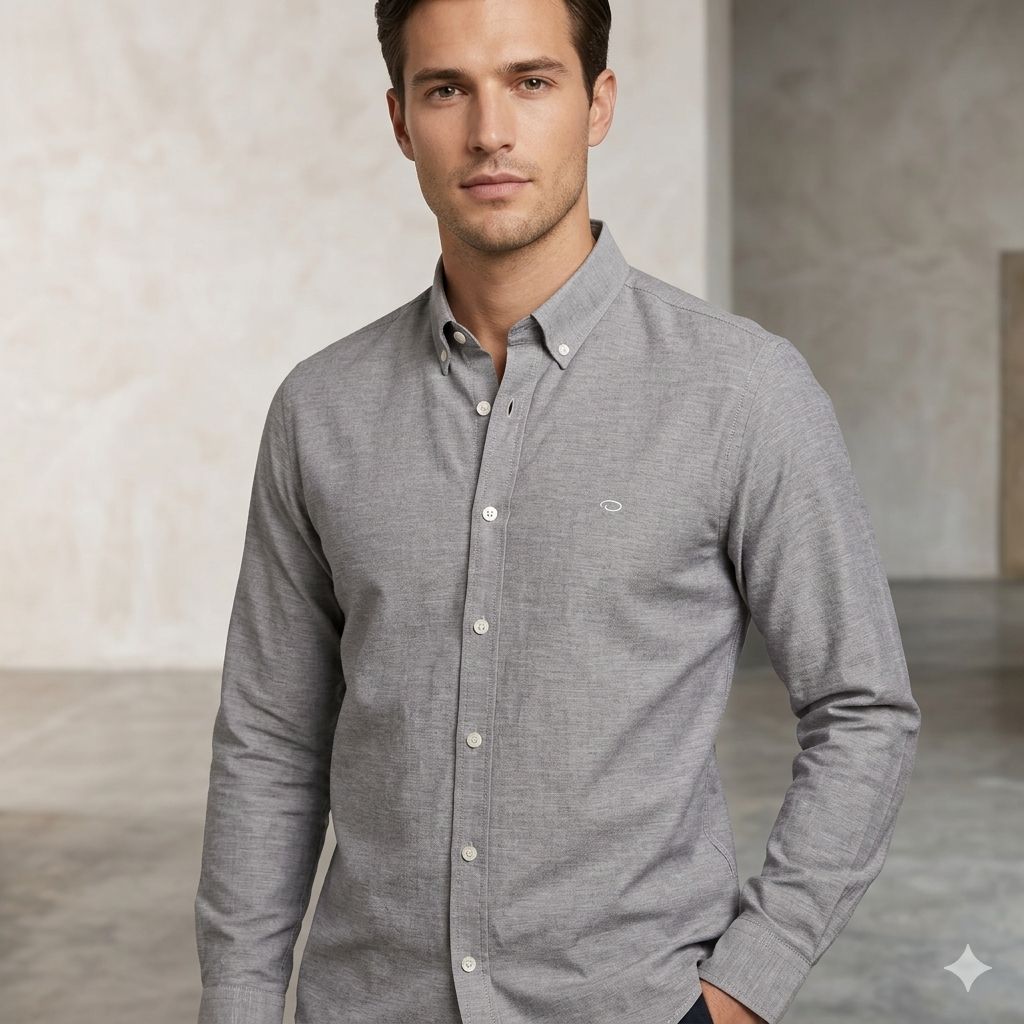 CAMISA M/L OSCAR DE LA RECOLETA