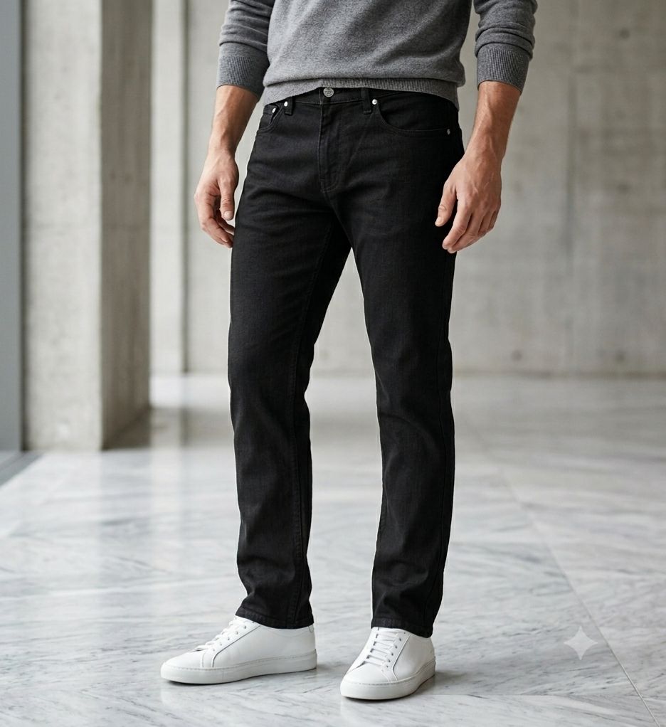 JEAN OSCAR DE LA RENTA - COLOR BLACK