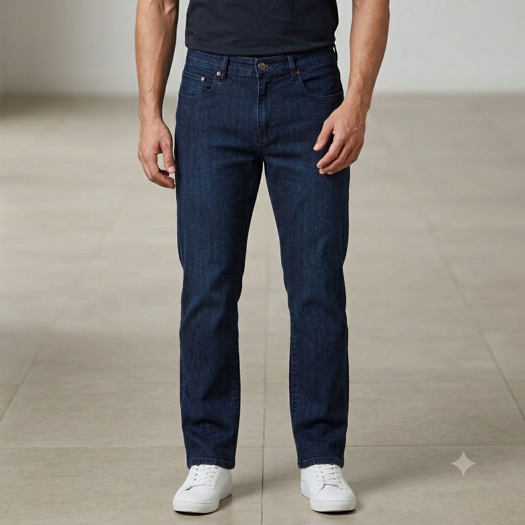 JEAN OSCAR DE LA RENTA COLOR INDIGO BLUE