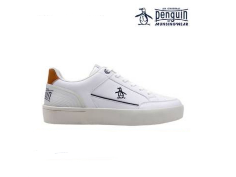 ZAPATILLAS ORIGINAL PENGUIN CARNEY - COLOR WHITE-CAMEL