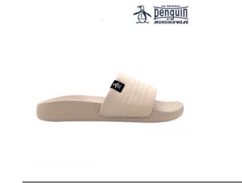CHANCLETA ORIGINAL PENGUIN BRAKEL- COLOR SAND-BLACK