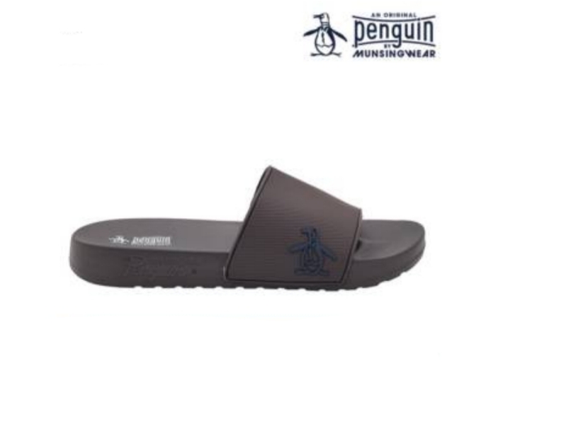 CHANCLETA ORIGINAL PENGUIN BERGEN- COLOR BROWN-NAVY