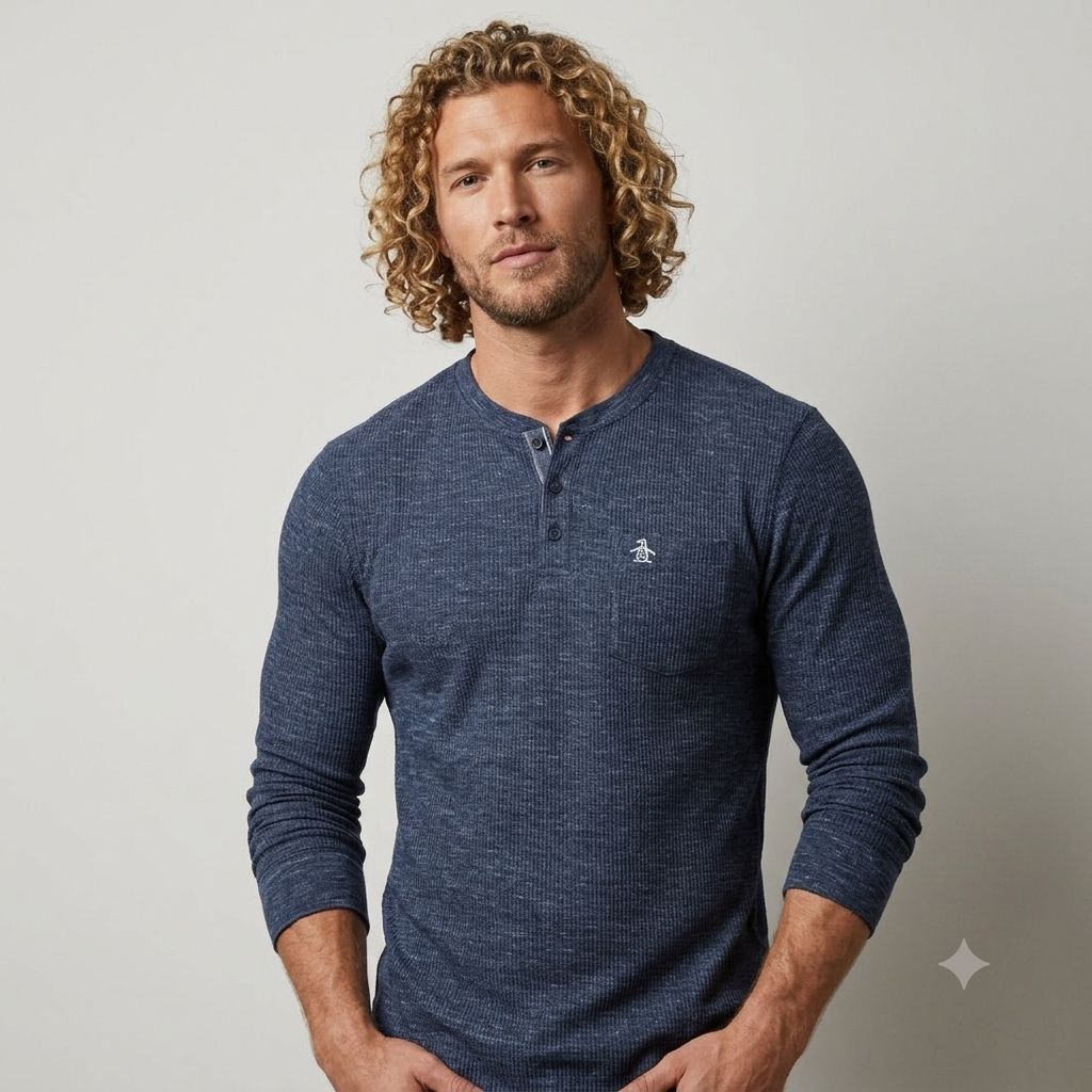 SWEATER ORIGINAL PENGUIN-COLOR DRESS BLUES