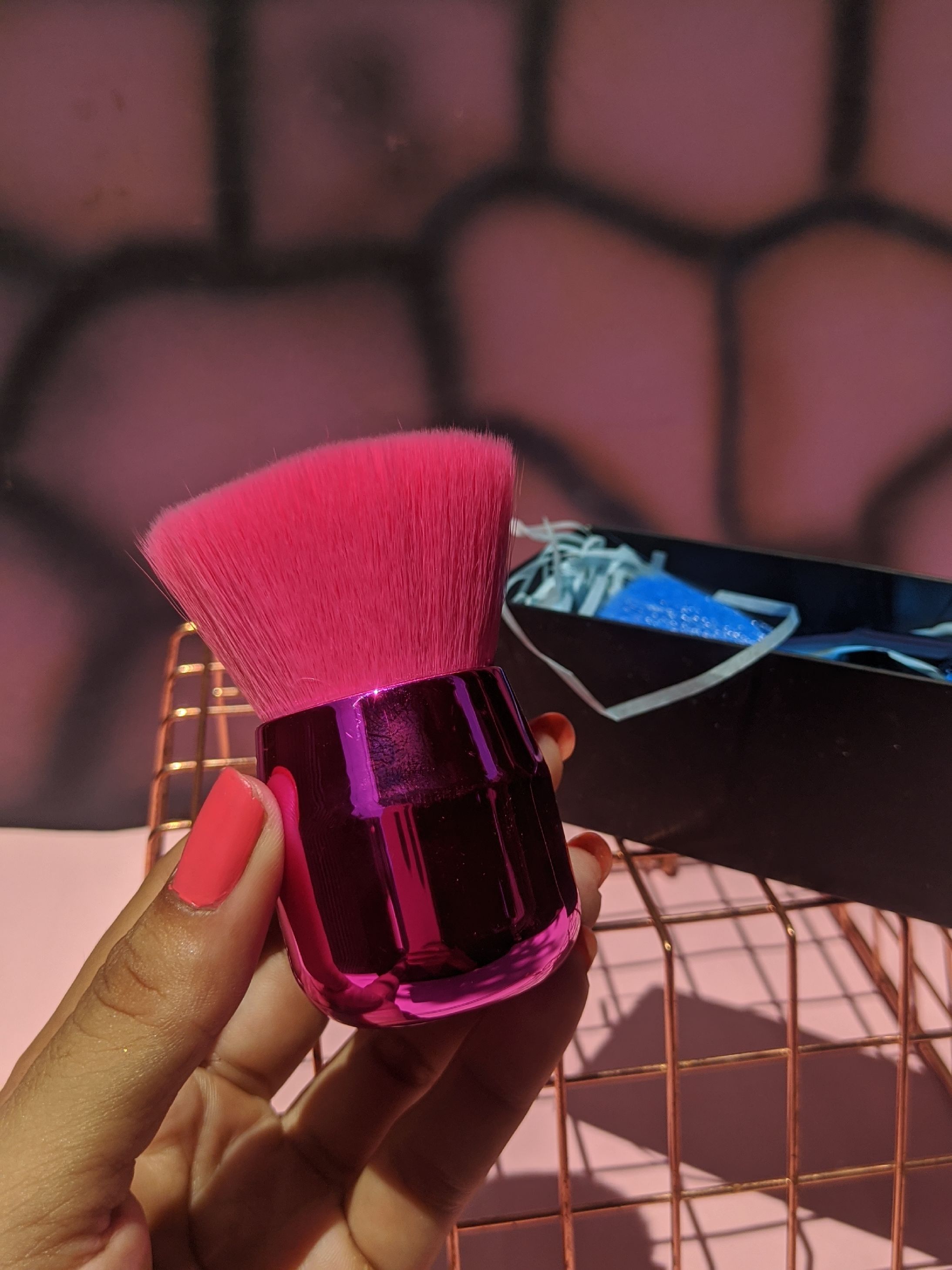 Brocha mofeta ancha para base individual Lgmakeupstore