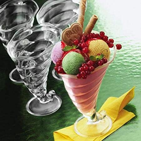 Bormioli Rocco Fortuna Ice Cream Glasses Dazzle Living