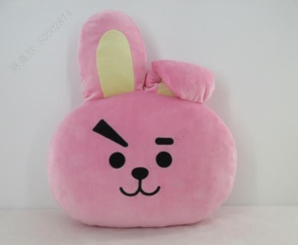 BT21 COOKY クッション 400 × 500mm 梨泰院購入 公式 BT21 COOKY BABY Mochi Face Cushion (S) – LINE FRIENDS_US