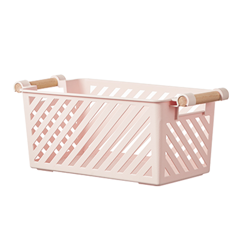 Mori Girl Storage Basket with Handle (S)(Green) | MINISO PV