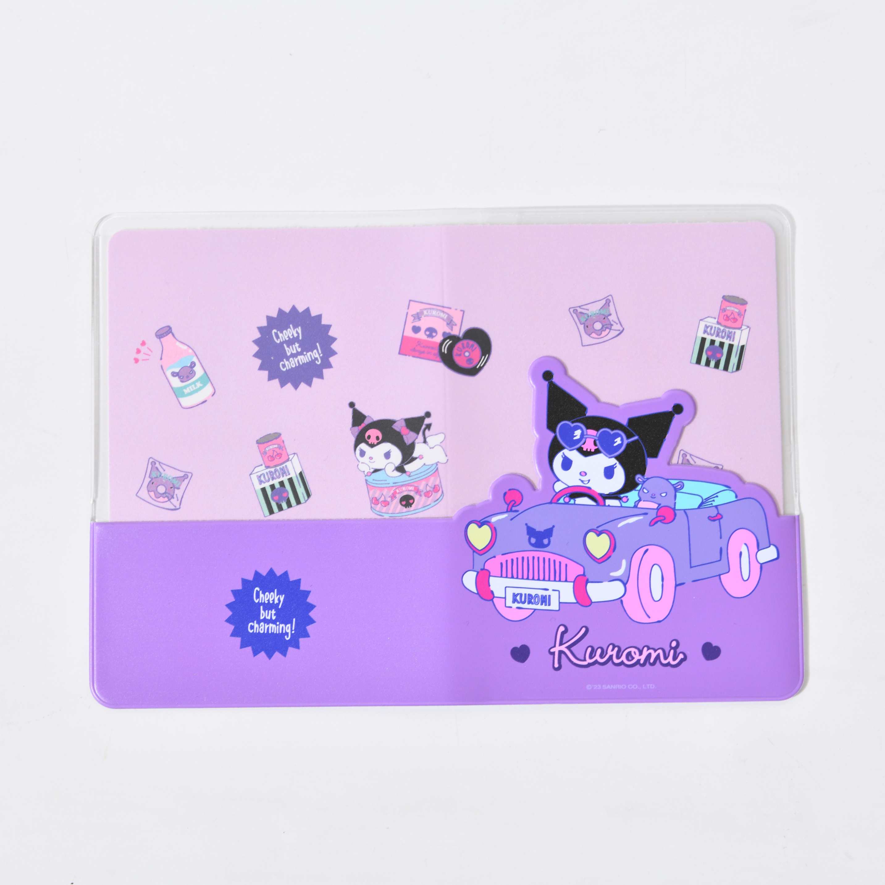 Sanrio characters Passport Holder(Kuromi) MINISO PV