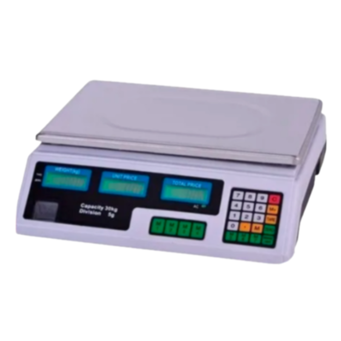 BALANZA DIGITAL DE MERCADO 40KG ACS-A9-CLR Aguila Electric - Main Image