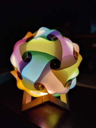 DIY Ball Lamp
