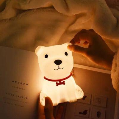 Puppy Silicon Lamp