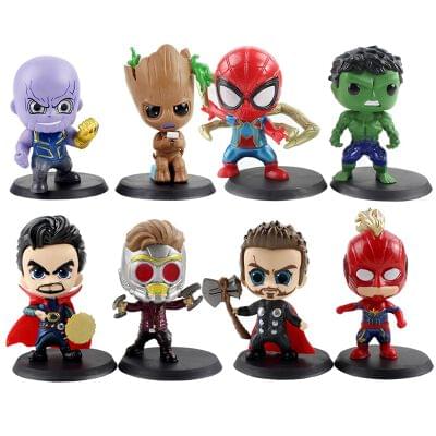 Avengers set of 8