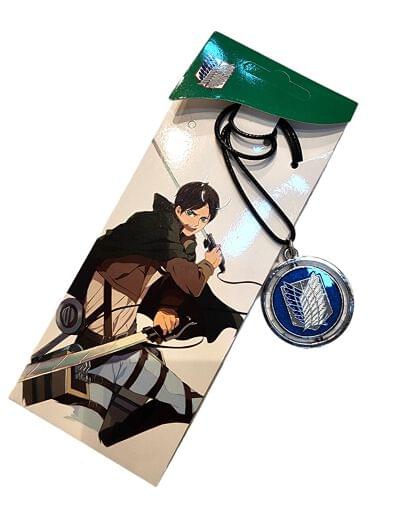 Attack on Titan spinning necklace