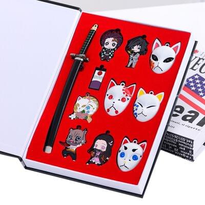 Demon Slayer premium Keychains Gift Set