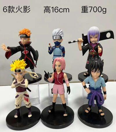 Naruto Set of 6 large