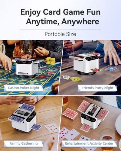 Automatic Card Dealer and shuffler