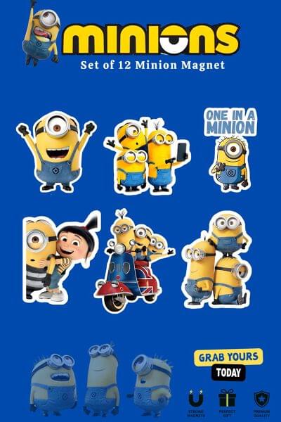 Quirky Fridge Magnets (8)