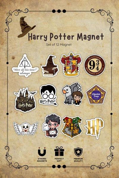 Quirky Fridge Magnets (6)