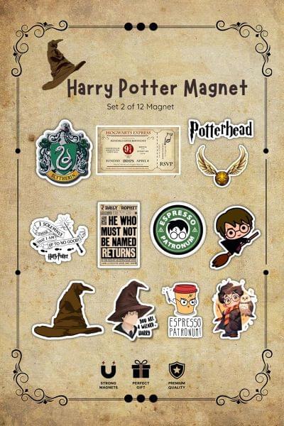 Quirky Fridge Magnets (5)