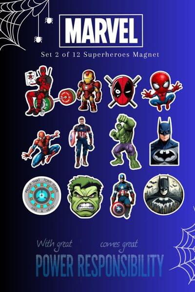 Quirky Fridge Magnets (2)