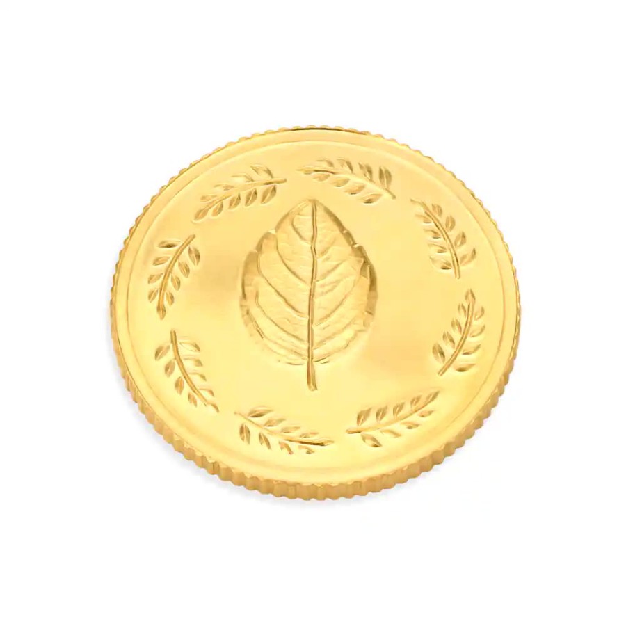 GM 24 Karat Tulsi Gold Coin ONPRO