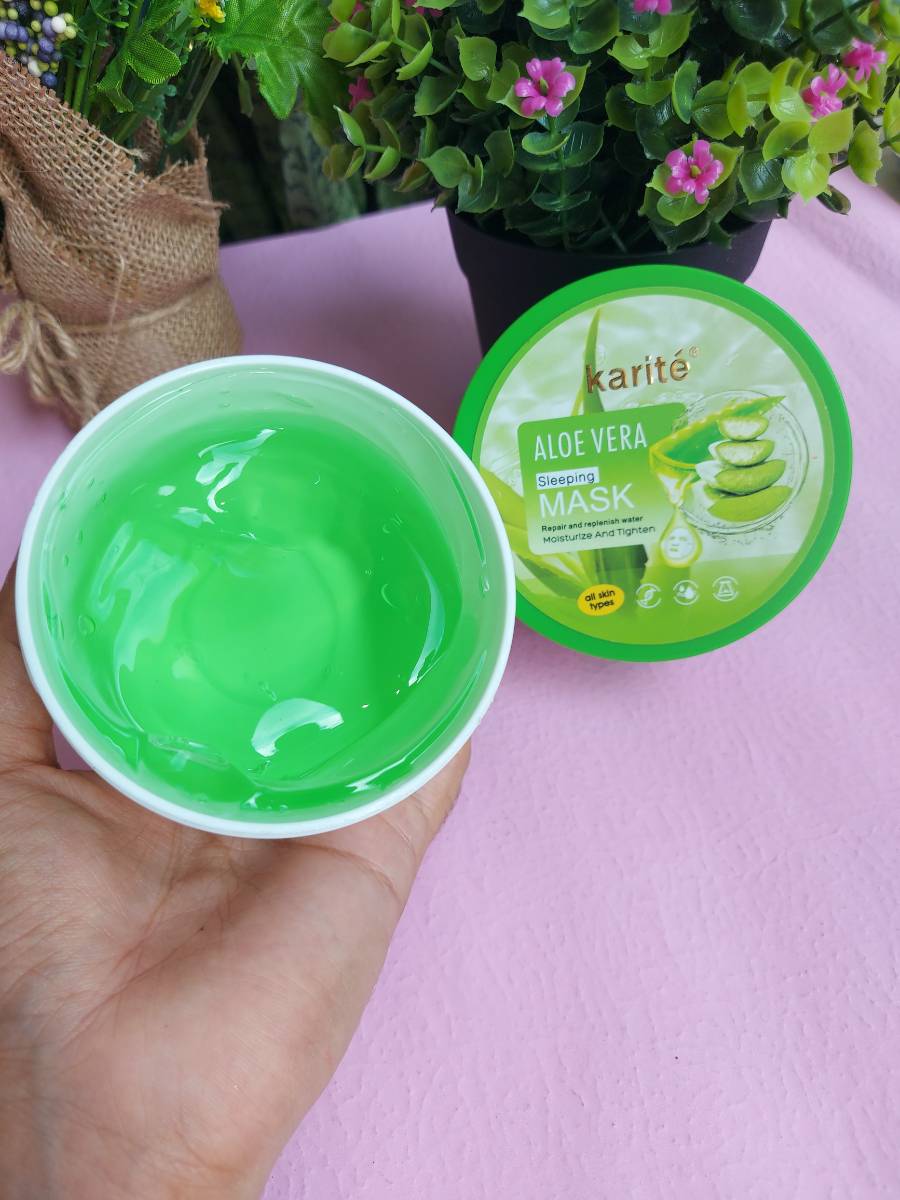 Sleeping Mask de Aloe Vera Karité Korsou Women Store