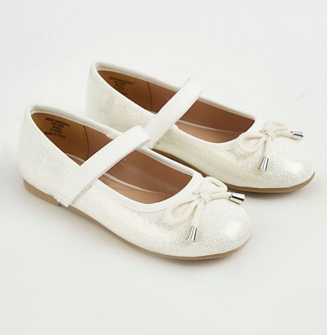 GEORGE WHITE SILVER GIRLS MARY JANE PATENT SHOE FANTASTIQO KIDS