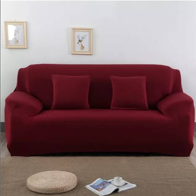 Housse de canapé extensible blanche NEWTON | Ajustable