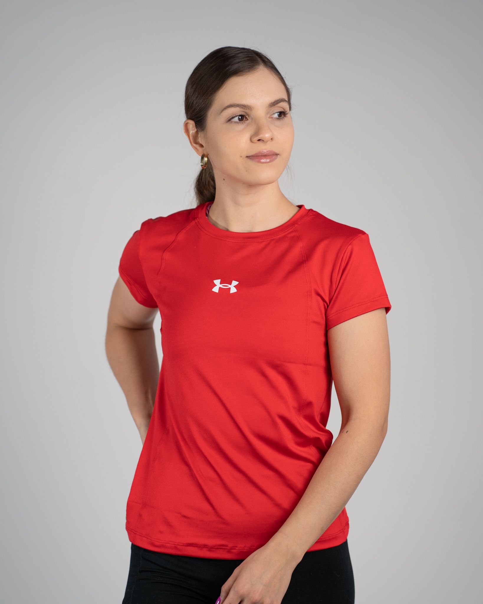 blusa roja de licra