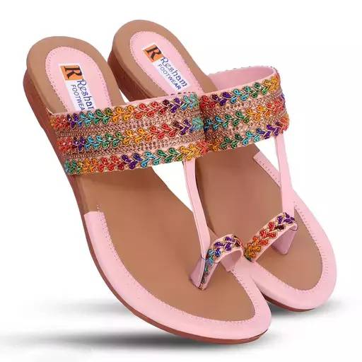 Woven Design Open Toe Flats Slipper* | Api Online Store