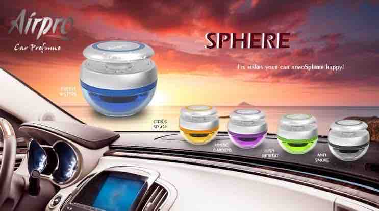 Airpro Luxury Popular Grandeur Gel Car Perfume/Air Freshners for