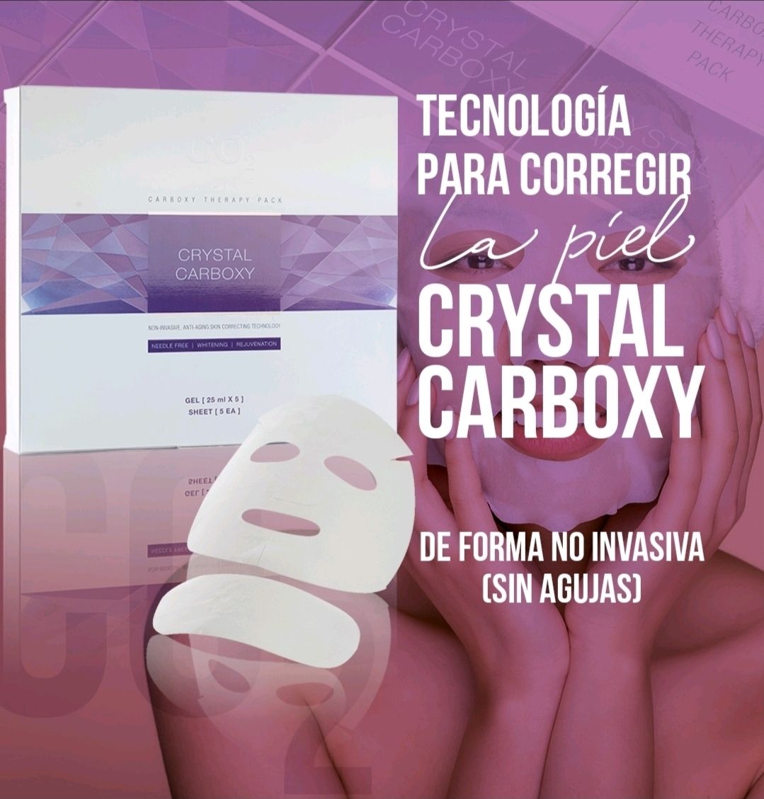Crystal Carboxy CO2 Gel Mask de Koru Pharma