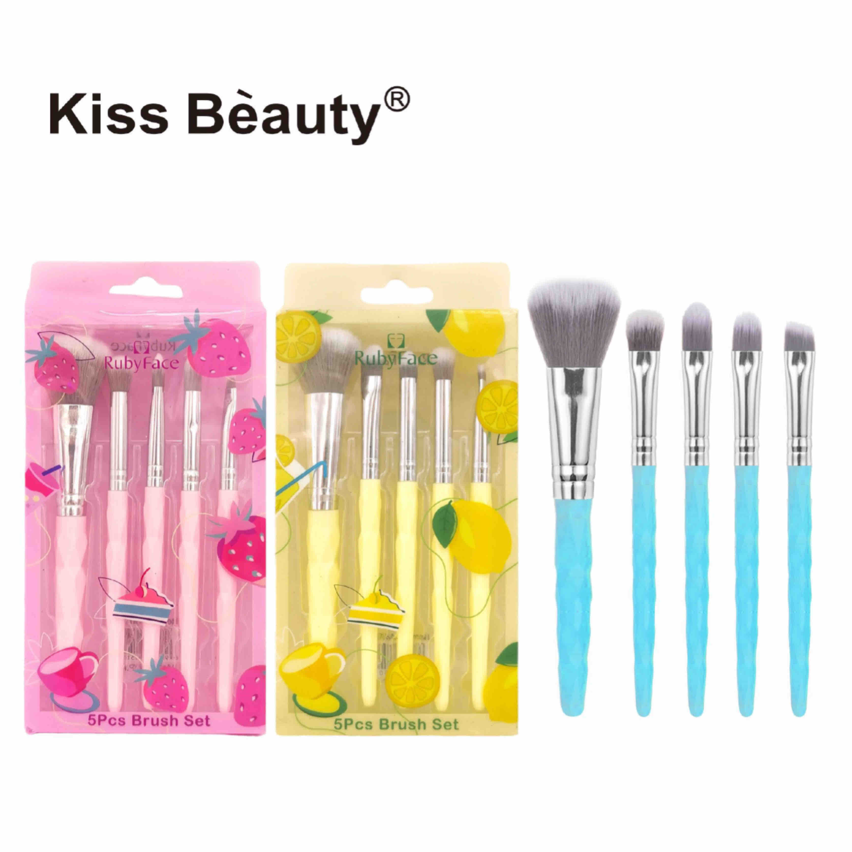 Rubor Preunic Brochas Rubor En Polvo Tonos Variados Makeup Di´Belleza