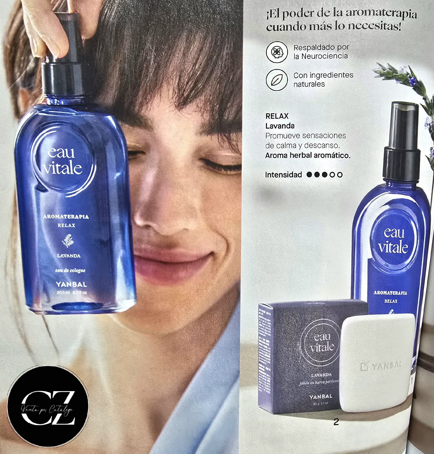 SET DE COLONIA LAVANDA Cz Venta por Catálogo