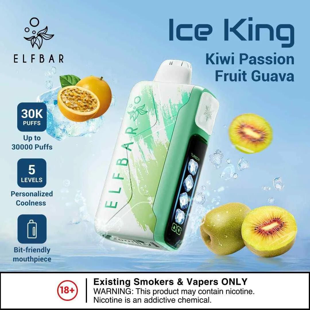 ELFBAR ICE KING 25000パフ LEMON LIME