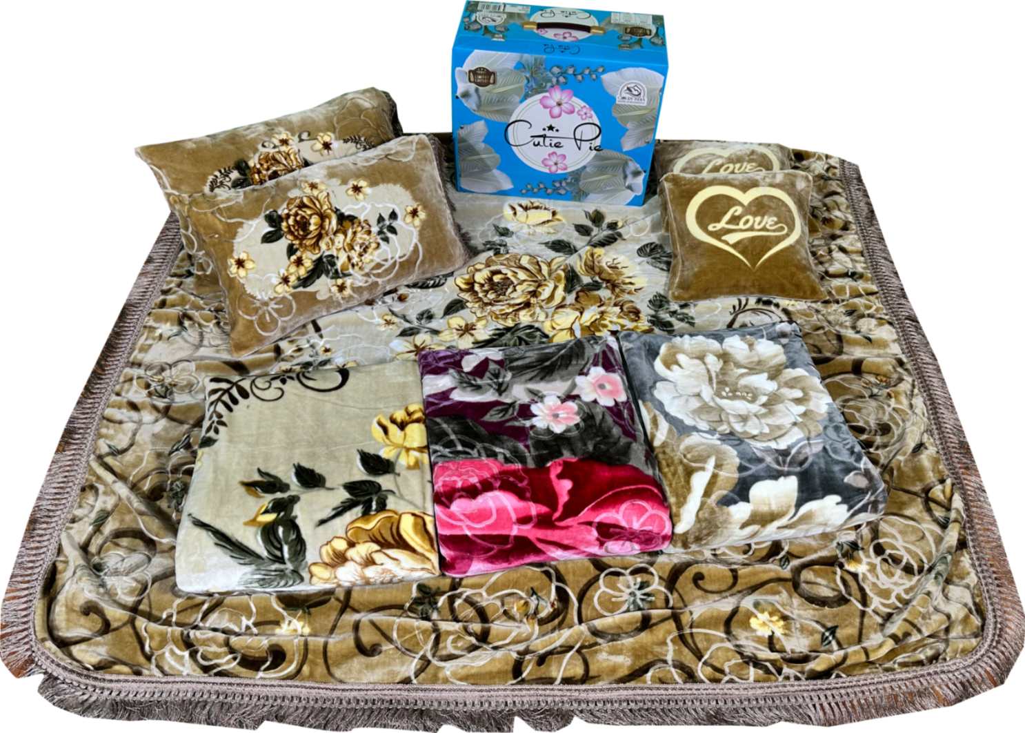 Silesia Cutie Pie Blanket Cutie Pie Blanket Set For Wedding