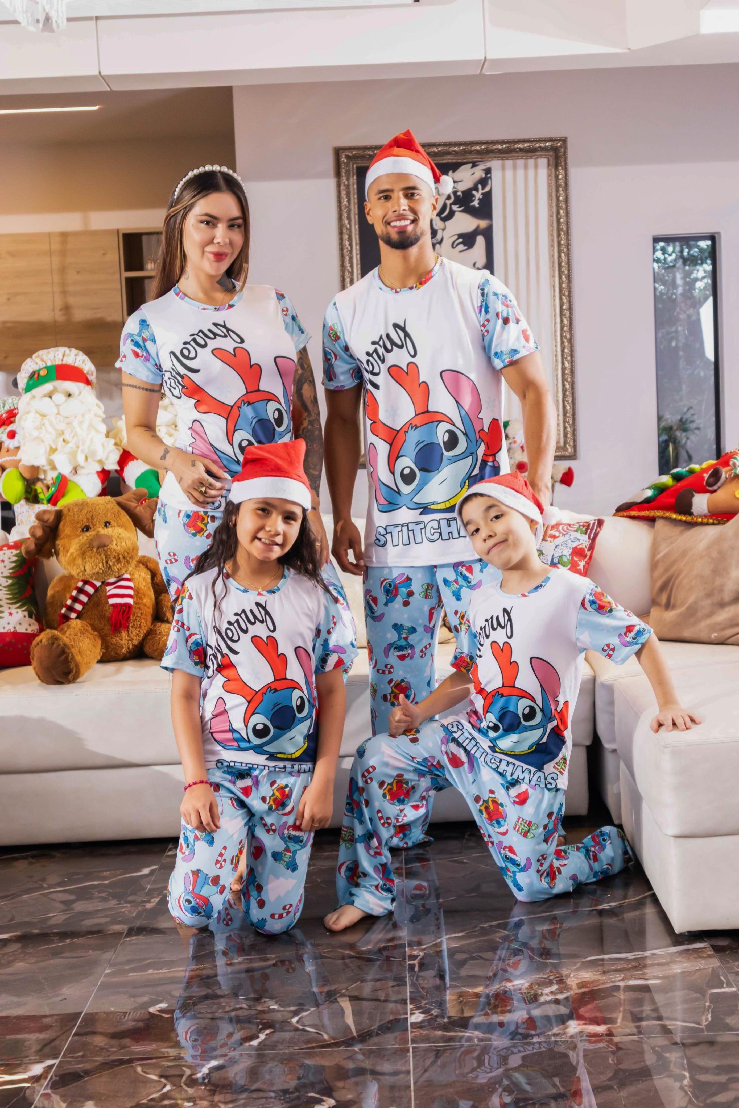 Pijamas navideñas sublimadas Fashion Chic Medellin