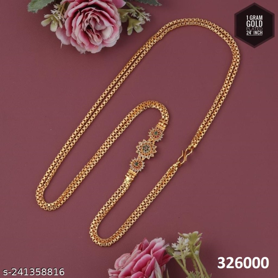 Gold plated traditional mop chain Regaliaz Traders