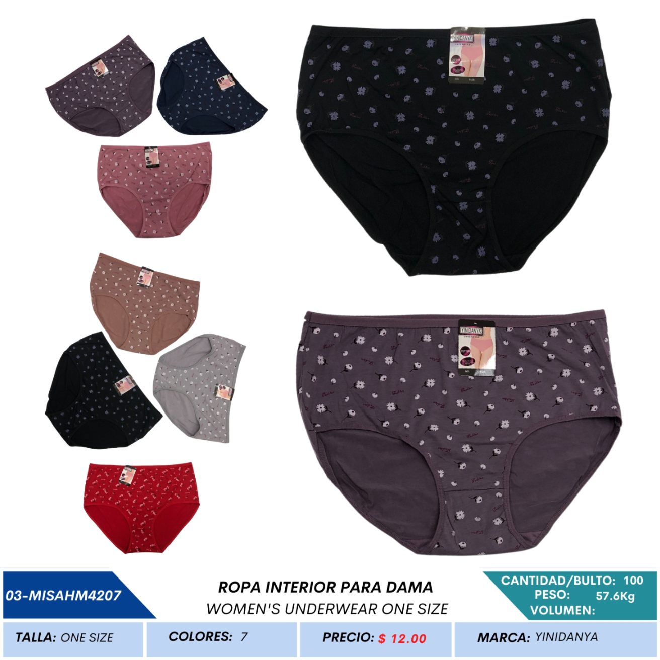 ROPA INTERIOR PARA DAMA Sirena Internacional