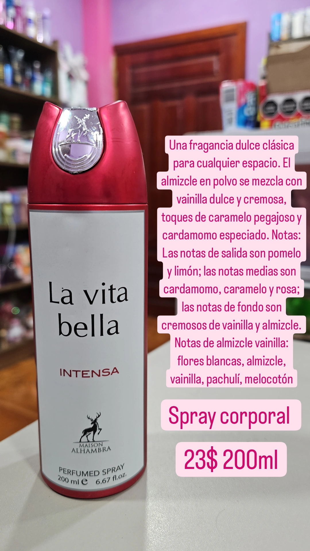 Alhambra La Vita E Bella Perfume La Vita Bella Intensa By Maison