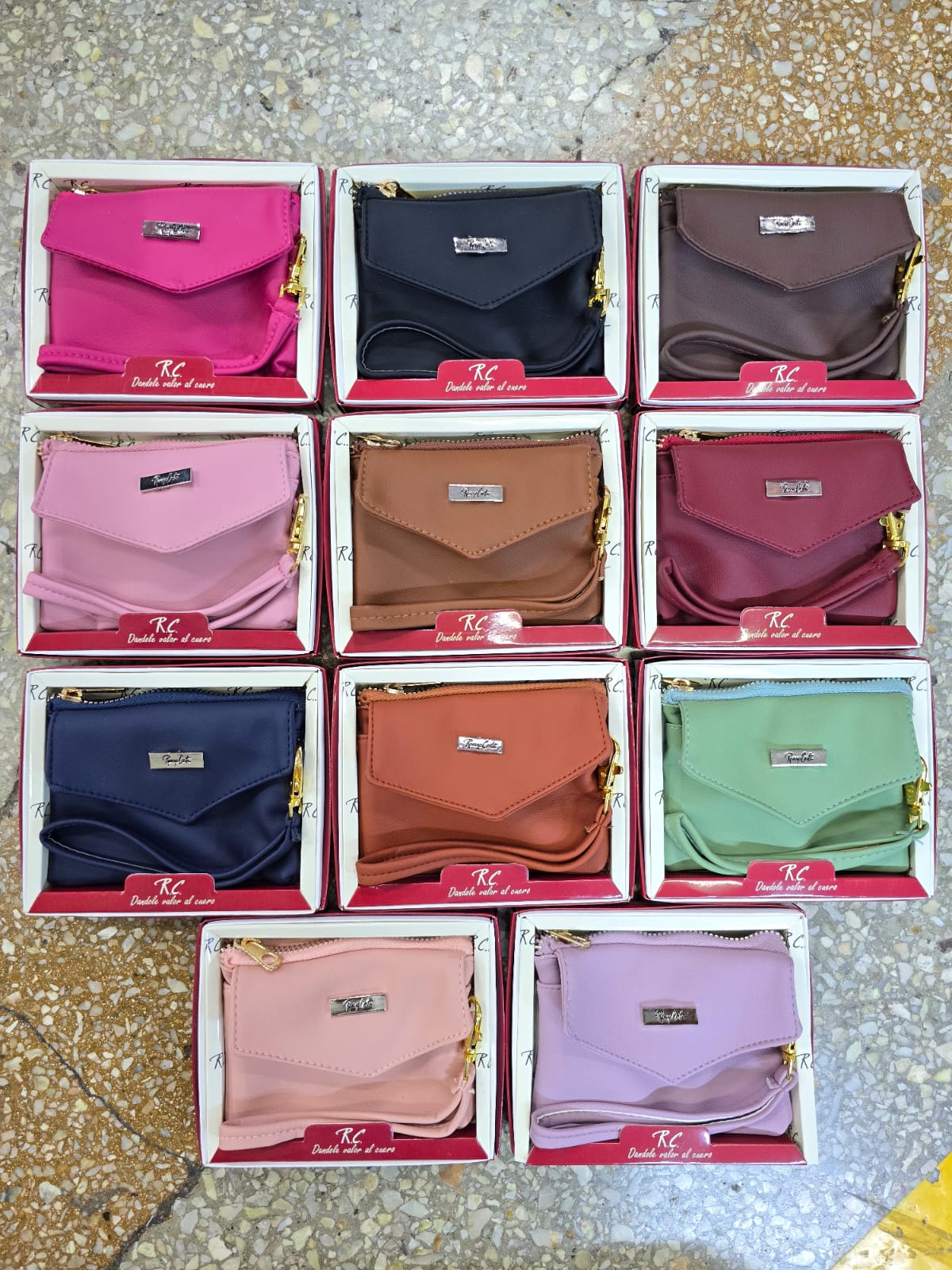 Monedero Billetera Renzo Costa Imitacion MONEDERO GRANDE IMITACION