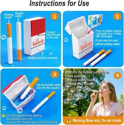 Bubble cigarette