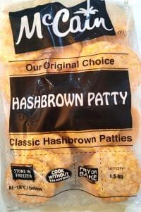 thumbnail image 2 of McCain Frozen Original Choice Hash Browns – 8 X 1kg Catering Packs (Gluten Free, Vegan) 2 of 13