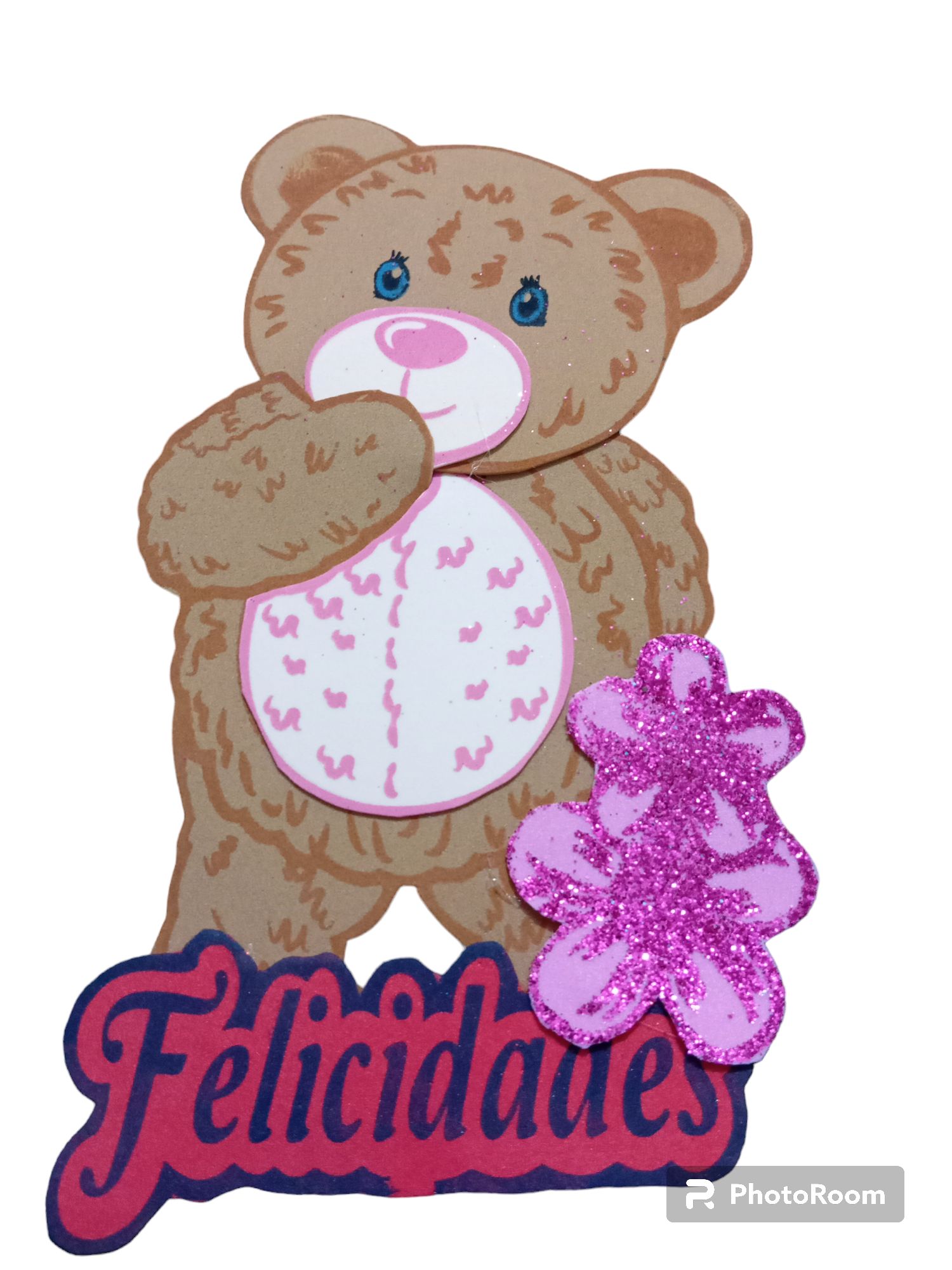 Oso con flores Pepe Vera